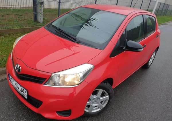 Toyota Yaris cena 20909 przebieg: 185000, rok produkcji 2012 z Sieradz małe 436